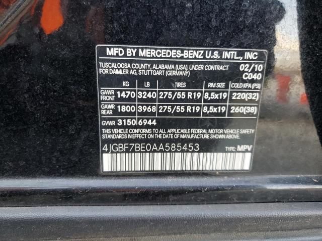 2010 Mercedes-Benz GL 450 4matic