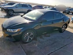 Salvage cars for sale at Grand Prairie, TX auction: 2021 Nissan Sentra SV