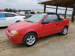 Salvage cars for sale at Tanner, AL auction: 1991 GEO Metro LSI Sprint CL