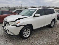 Toyota Highlander Base salvage cars for sale: 2013 Toyota Highlander Base