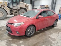 Salvage cars for sale at Greenwood, NE auction: 2016 Toyota Corolla L