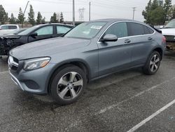 Vehiculos salvage en venta de Copart Rancho Cucamonga, CA: 2017 Mercedes-Benz GLC Coupe 300 4matic