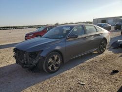 Salvage cars for sale at San Antonio, TX auction: 2019 Honda Accord EX