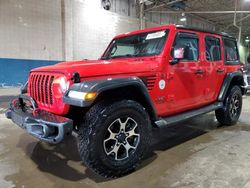 Jeep Wrangler Unlimited Rubicon salvage cars for sale: 2021 Jeep Wrangler Unlimited Rubicon