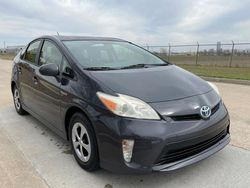 Salvage cars for sale at Oklahoma City, OK auction: 2013 Toyota Prius