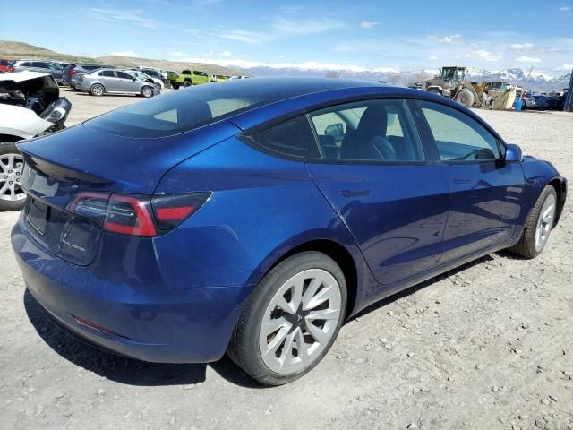 2022 Tesla Model 3