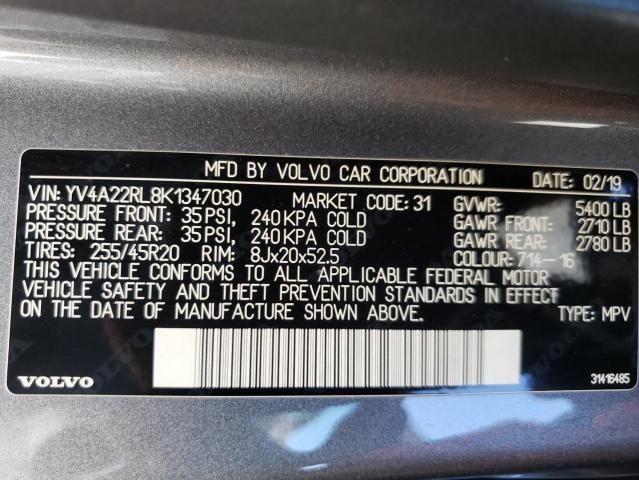 2019 Volvo XC60 T6 Inscription