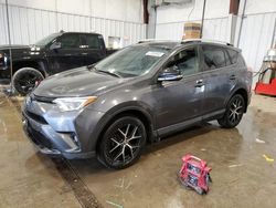 Salvage cars for sale at Franklin, WI auction: 2016 Toyota Rav4 SE