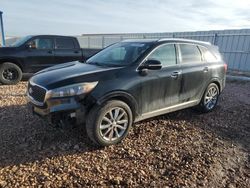 Salvage cars for sale at Rapid City, SD auction: 2016 KIA Sorento SX