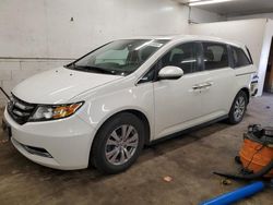 Honda Odyssey exl salvage cars for sale: 2016 Honda Odyssey EXL