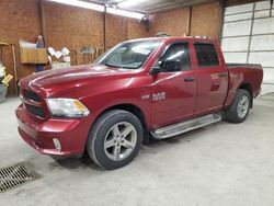 Salvage cars for sale at Ebensburg, PA auction: 2015 Dodge RAM 1500 ST