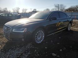 Salvage cars for sale at Chicago Heights, IL auction: 2015 Audi A8 L Quattro