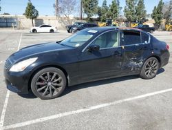 Salvage cars for sale at Rancho Cucamonga, CA auction: 2011 Infiniti G37