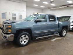 Salvage cars for sale at Davison, MI auction: 2014 Chevrolet Silverado K1500 LTZ