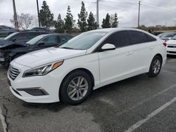 Salvage cars for sale from Copart Rancho Cucamonga, CA: 2015 Hyundai Sonata SE