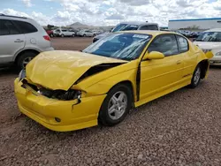 Salvage cars for sale at Phoenix, AZ auction: 2003 Chevrolet Monte Carlo SS