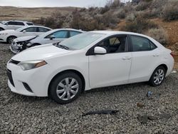 Carros salvage a la venta en subasta: 2015 Toyota Corolla L