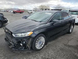 Salvage cars for sale at North Las Vegas, NV auction: 2013 Ford Fusion SE Hybrid