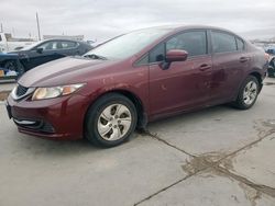 Salvage cars for sale at Grand Prairie, TX auction: 2015 Honda Civic LX