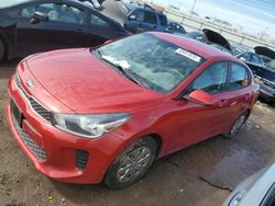 Carros salvage a la venta en subasta: 2018 KIA Rio LX