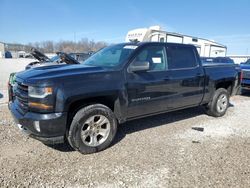 Salvage trucks for sale at Lawrenceburg, KY auction: 2017 Chevrolet Silverado K1500 LT