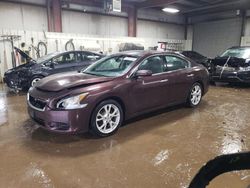 Salvage cars for sale at Elgin, IL auction: 2014 Nissan Maxima S