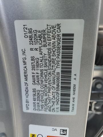 2021 Honda Accord Hybrid EXL