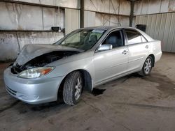 Salvage cars for sale at Phoenix, AZ auction: 2002 Toyota Camry LE