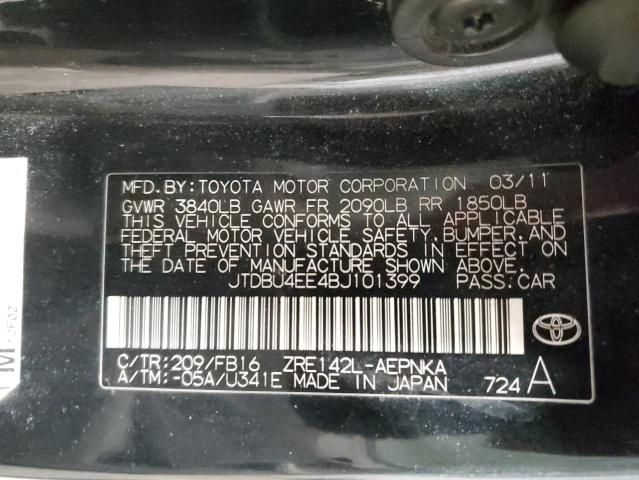 2011 Toyota Corolla Base