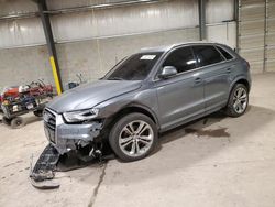 Salvage cars for sale at Chalfont, PA auction: 2016 Audi Q3 Premium Plus