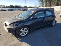 Honda salvage cars for sale: 2008 Honda Civic EX