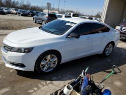 Salvage cars for sale at Fort Wayne, IN auction: 2015 Chevrolet Impala LS