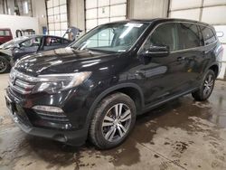 Salvage cars for sale at Blaine, MN auction: 2017 Honda Pilot Exln