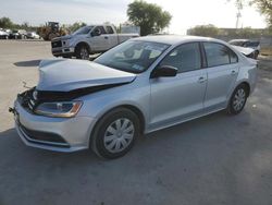 Volkswagen salvage cars for sale: 2016 Volkswagen Jetta S