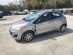 Salvage cars for sale at Ocala, FL auction: 2013 Mazda 2