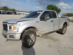 Salvage cars for sale at Orlando, FL auction: 2018 Ford F150 Super Cab