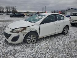 Salvage cars for sale at Barberton, OH auction: 2010 Mazda 3 I