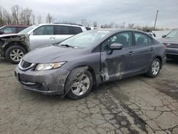 Honda Vehiculos salvage en venta: 2015 Honda Civic LX