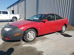 Saturn salvage cars for sale: 2001 Saturn SC2