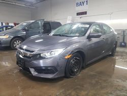 Salvage cars for sale at Elgin, IL auction: 2016 Honda Civic LX