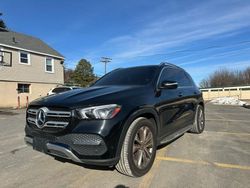 Salvage cars for sale at North Billerica, MA auction: 2020 Mercedes-Benz GLE 350 4matic