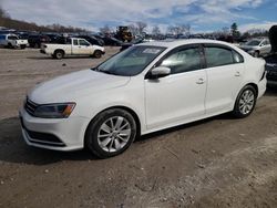 Salvage cars for sale at West Warren, MA auction: 2016 Volkswagen Jetta SE