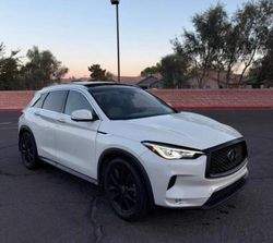 Salvage cars for sale at Phoenix, AZ auction: 2019 Infiniti QX50 Essential