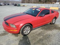 Salvage cars for sale at Concord, NC auction: 2006 Ford Mustang