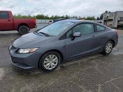 Salvage cars for sale at Fresno, CA auction: 2012 Honda Civic LX