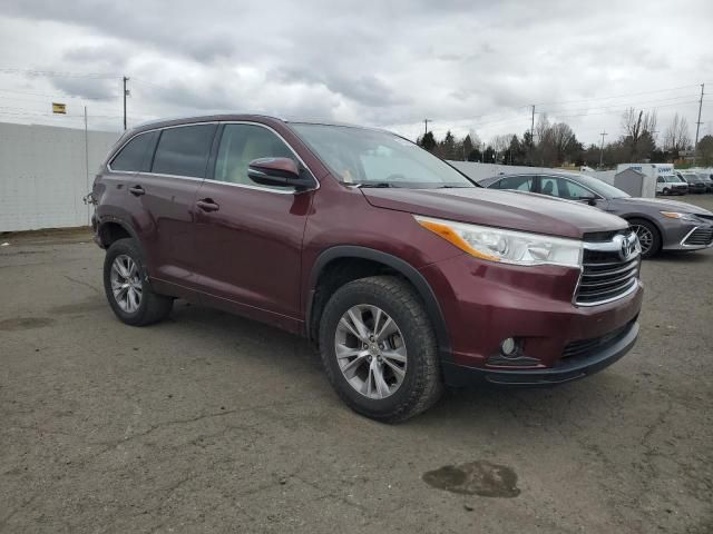 2014 Toyota Highlander XLE