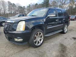 Salvage cars for sale at Austell, GA auction: 2008 Cadillac Escalade Luxury