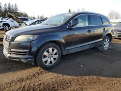 Salvage cars for sale at Bowmanville, ON auction: 2009 Audi Q7 3.6 Quattro