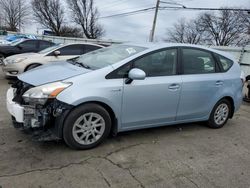 Toyota salvage cars for sale: 2012 Toyota Prius V