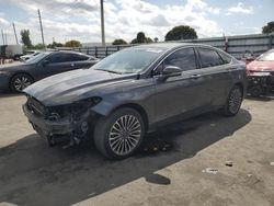 Carros salvage sin ofertas aún a la venta en subasta: 2018 Ford Fusion TITANIUM/PLATINUM